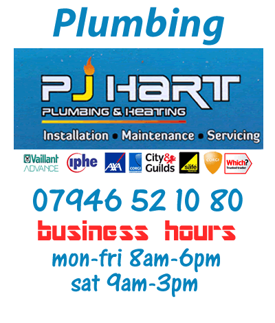 PJHart is a professional & fully qualified Enfield plumber based in Enfield, North London